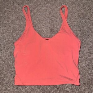 Pink lululemon align tank